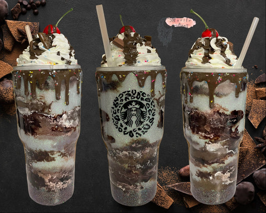 Chocolate Mocha custom tumbler