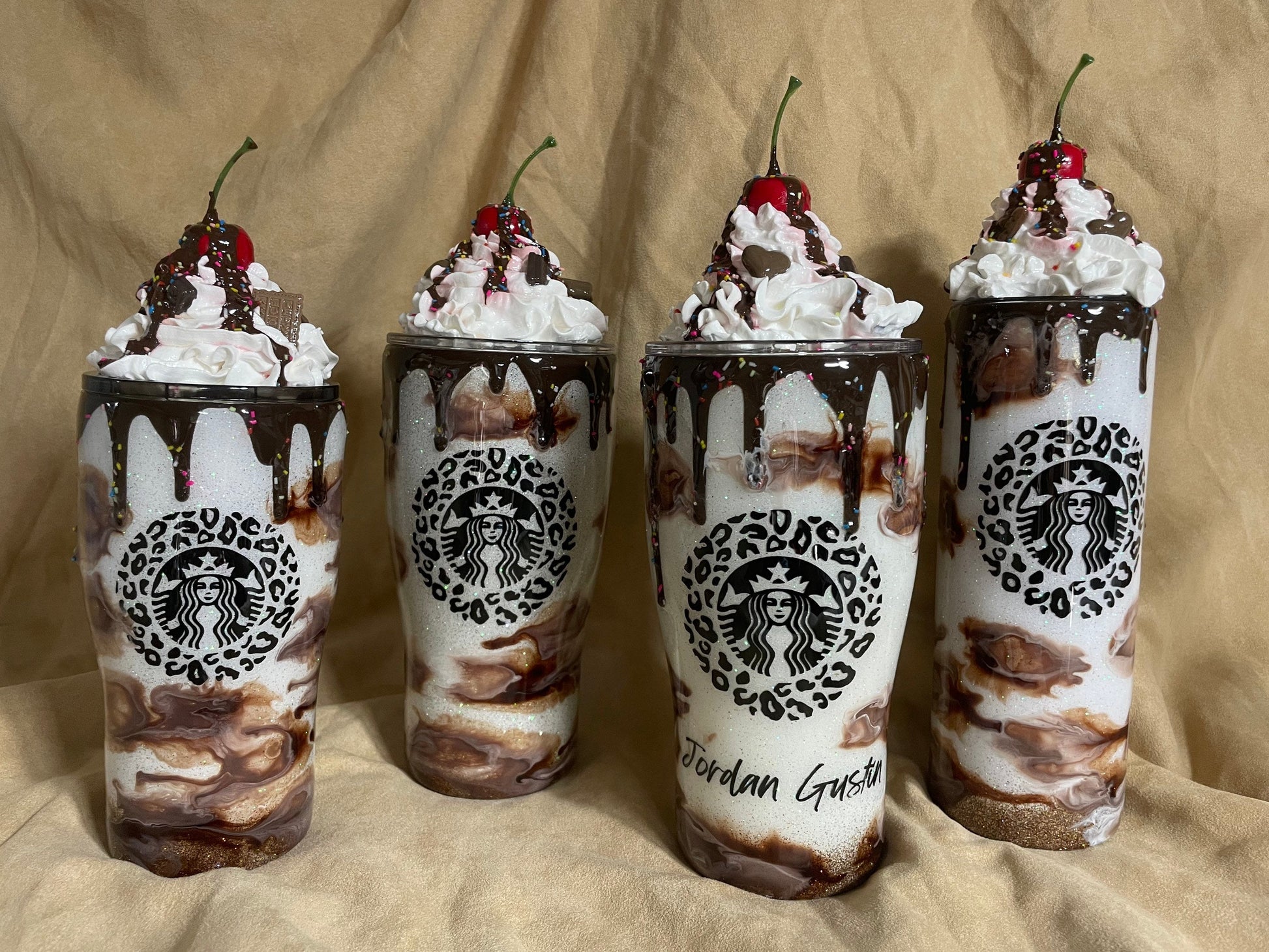 Chocolate Mocha custom tumbler