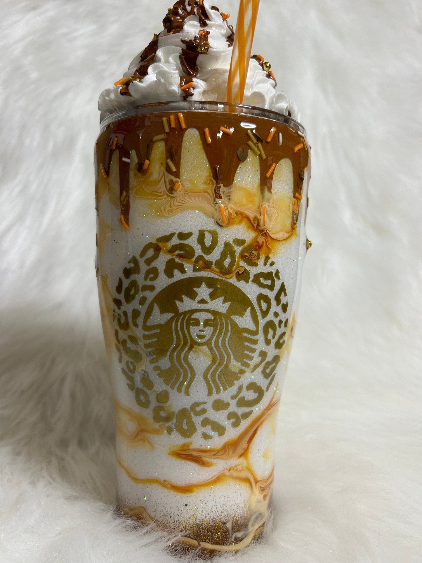 Caramel Mocha custom tumbler