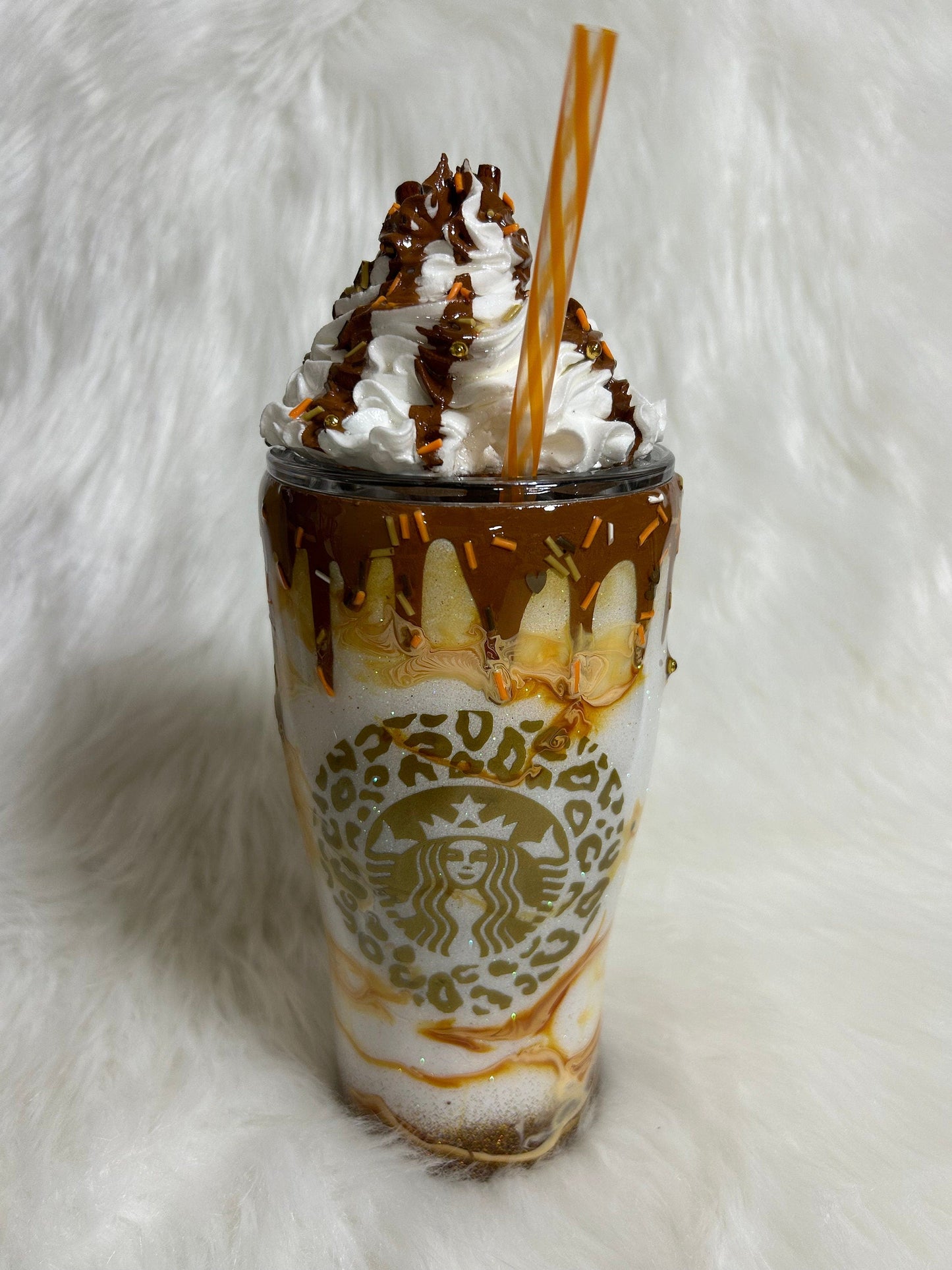 Caramel Mocha custom tumbler