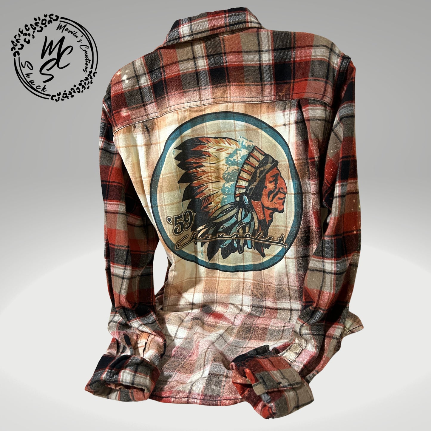 Flannel I run on coffee and Christmas cheer, super soft real flannel, red mark plaid (black and red) unisex holidays top