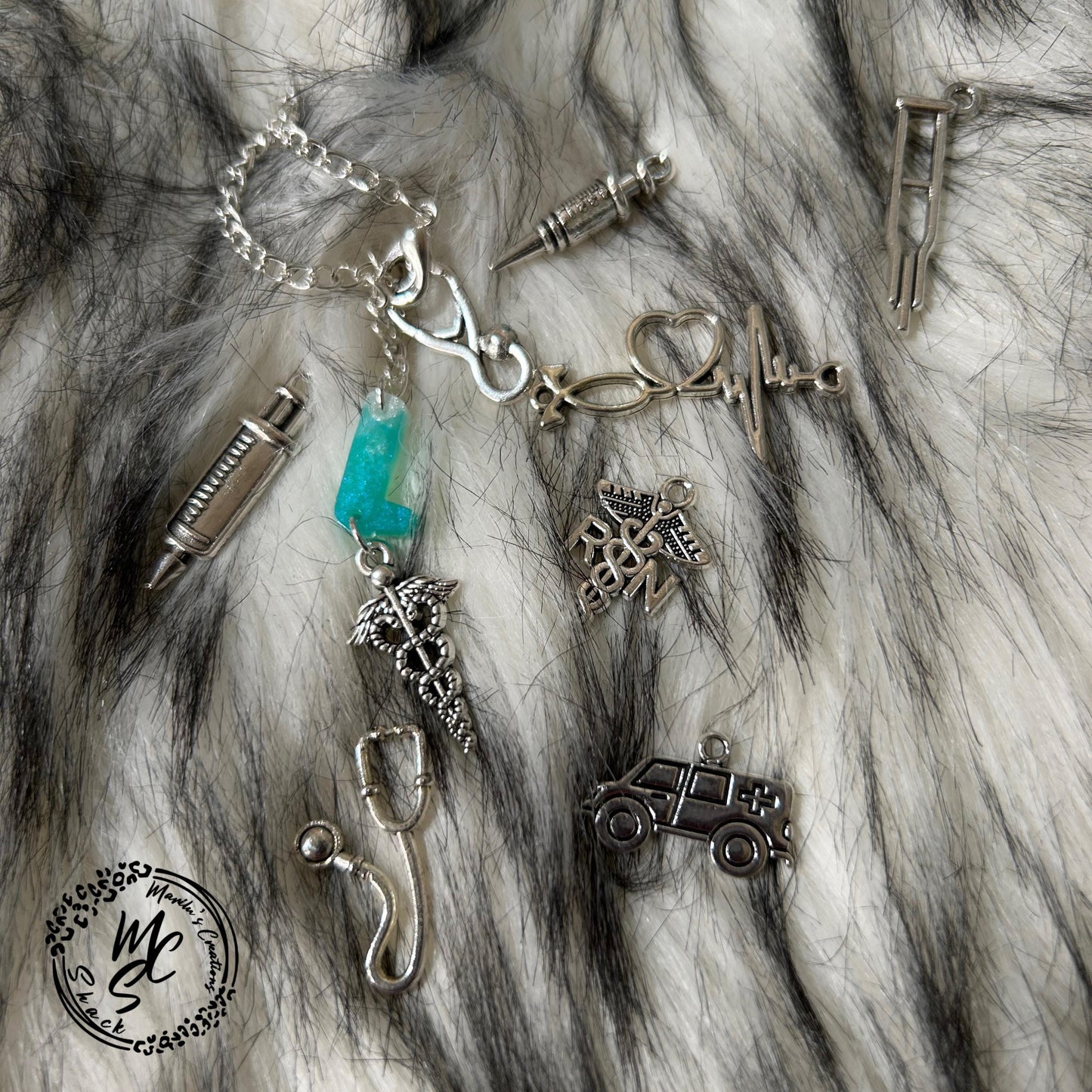 Tumbler Handle Charm, Custom Stanley Charm, Tumbler Cup Chain Charm, Drinking Tumbler Accessories, Heart Charm