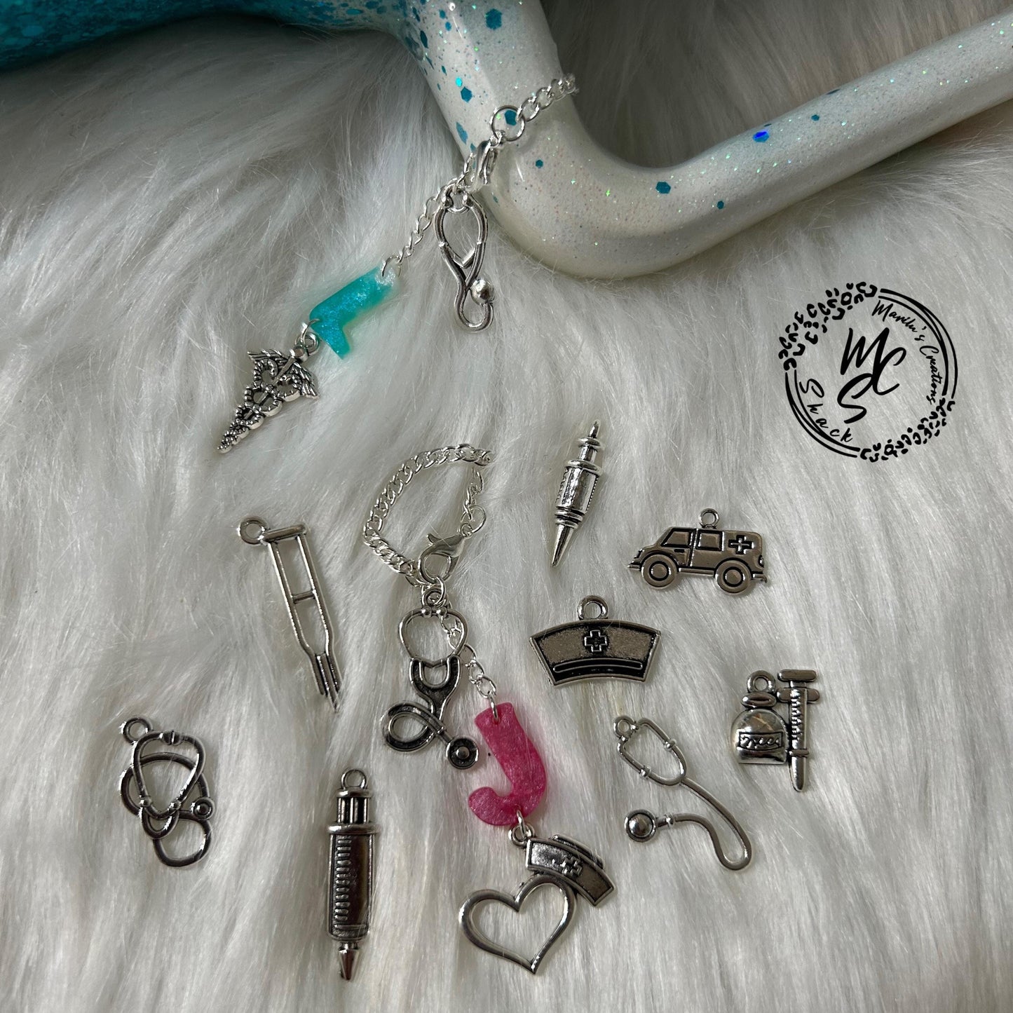 Tumbler Handle Charm, Custom Stanley Charm, Tumbler Cup Chain Charm, Drinking Tumbler Accessories, Heart Charm