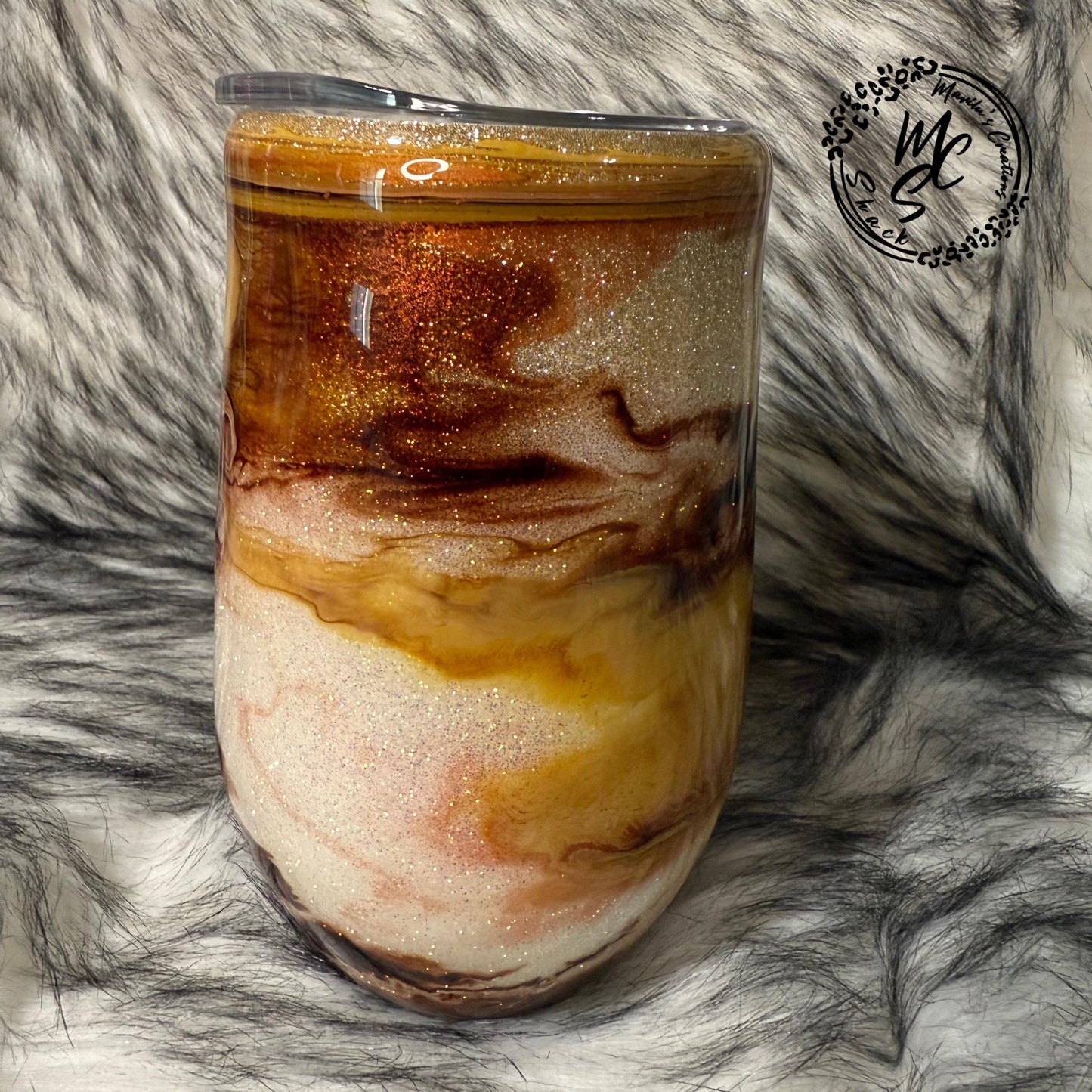 Coffee Swirl with glitter background Tumbler, Milky Way Coffee Mug, Gift for her, Gift for Mom, Gift for teacher, personalized tumbler.