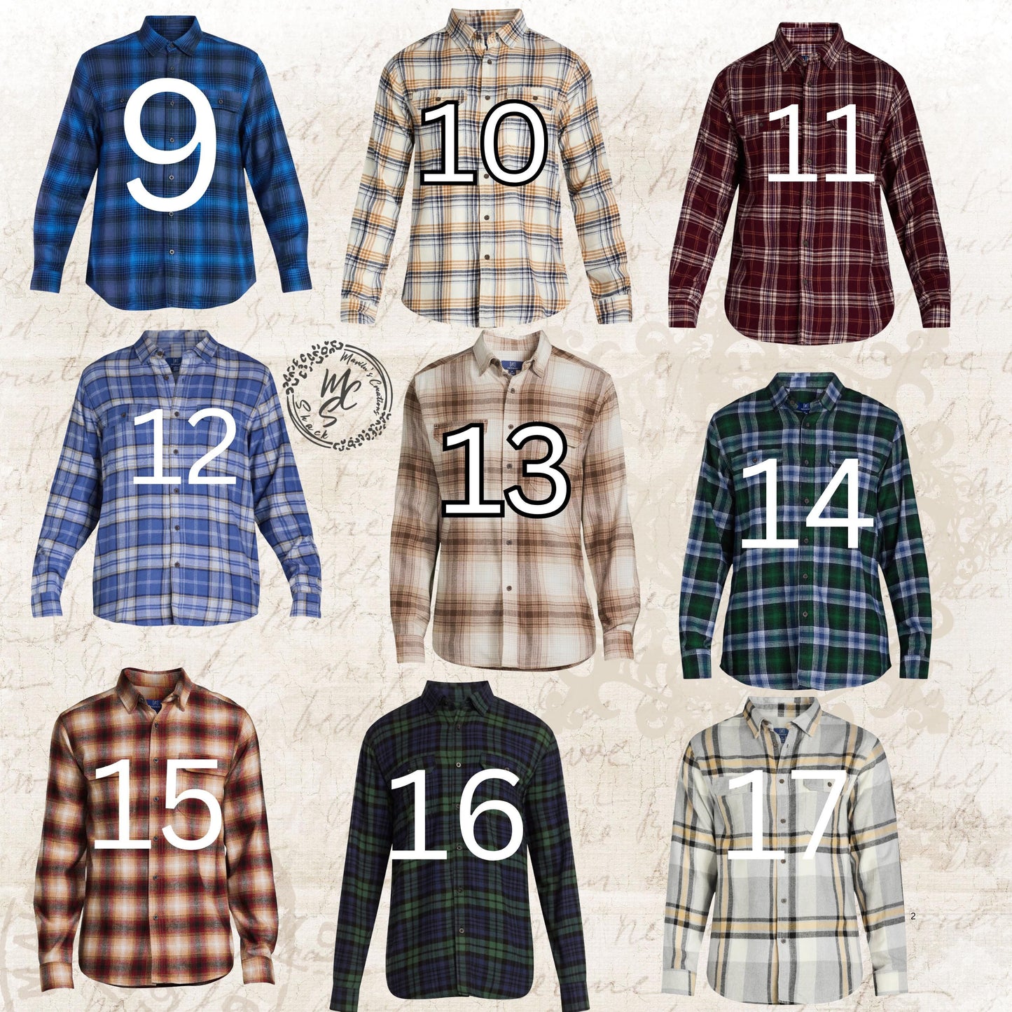 Custom Bleached Distressed Flannel Shirt: Vintage Style Design