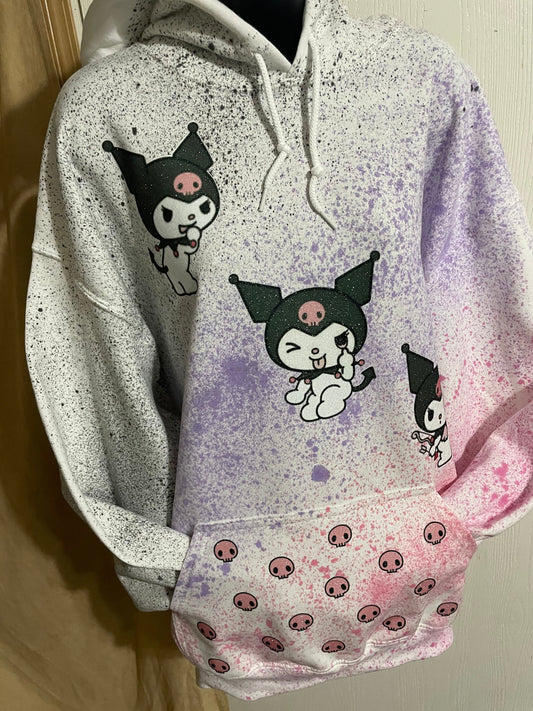 Tye Die Hoodie (Kuromi Sanrio)