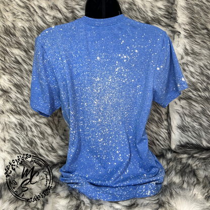 UF Gators T-shirt in Orange or Blue - Bleach Distressed, Swamp, Chomp Chomp tee, football UF Gators