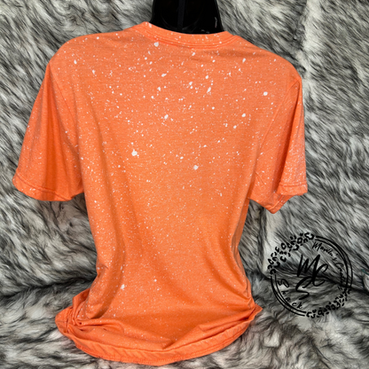 UF Gators T-shirt in Orange or Blue - Bleach Distressed, Swamp, Chomp Chomp tee, football UF Gators