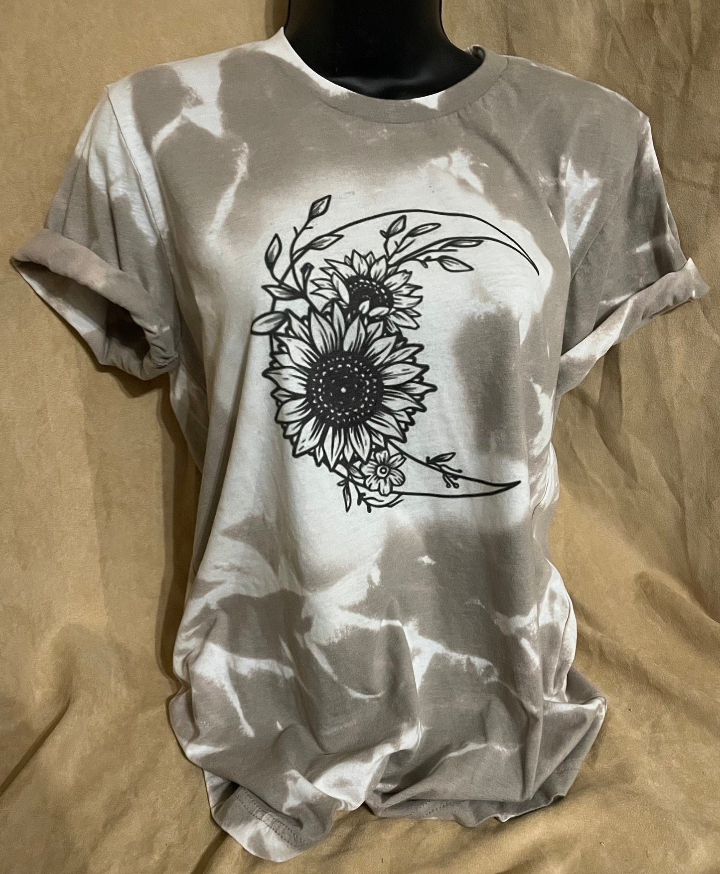 Bleached/Distressed personalized T-shirts (Choose your shirt size, color and send me a picture or the idea for your design), Custom tee.