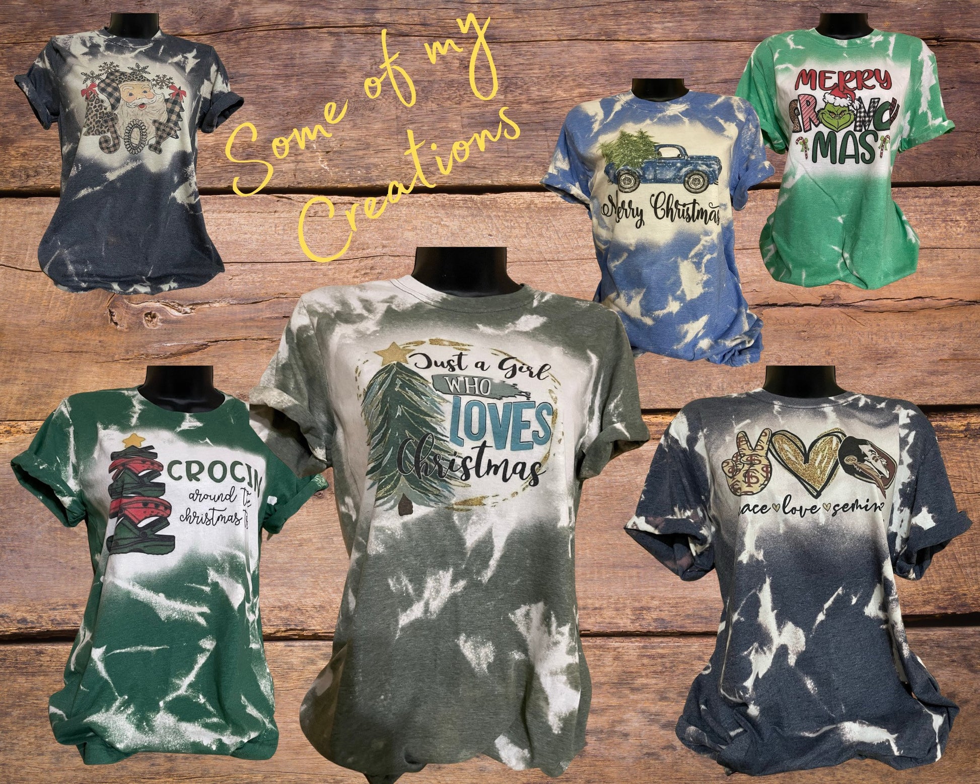 Bleached/Distressed personalized T-shirts (Choose your shirt size, color and send me a picture or the idea for your design), Custom tee.