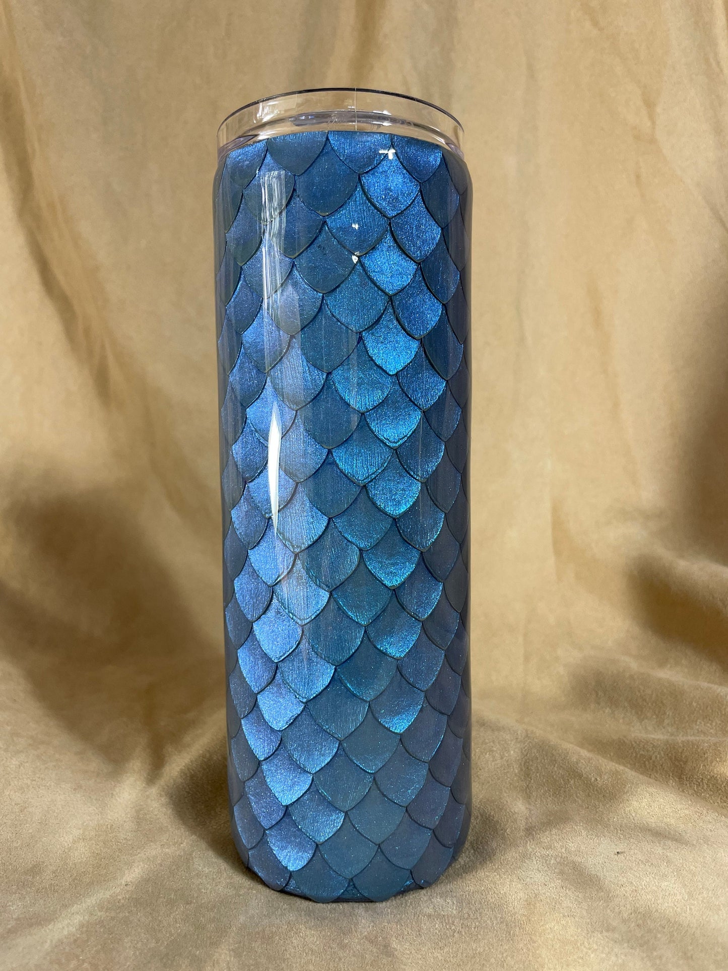 3D Dragon Tumbler with hand placed Dragon scales and a 3D dragon, Dragon Tumbler, Customizeable/personalizeable cup