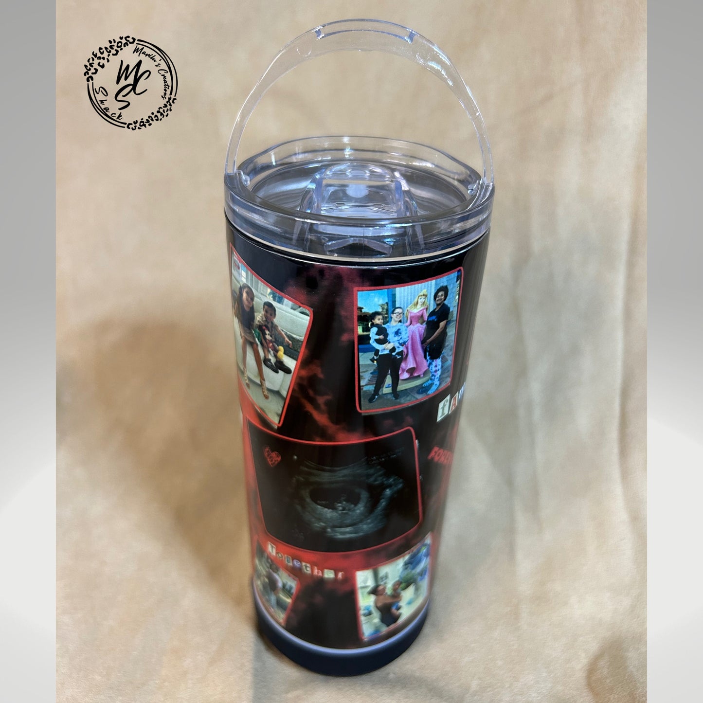 Tumbler with speaker, custom personalized tumbler, picture Bluetooth tumbler, 4 in 1 tumbler/koozie fits bottles and cans, gift for him/her.