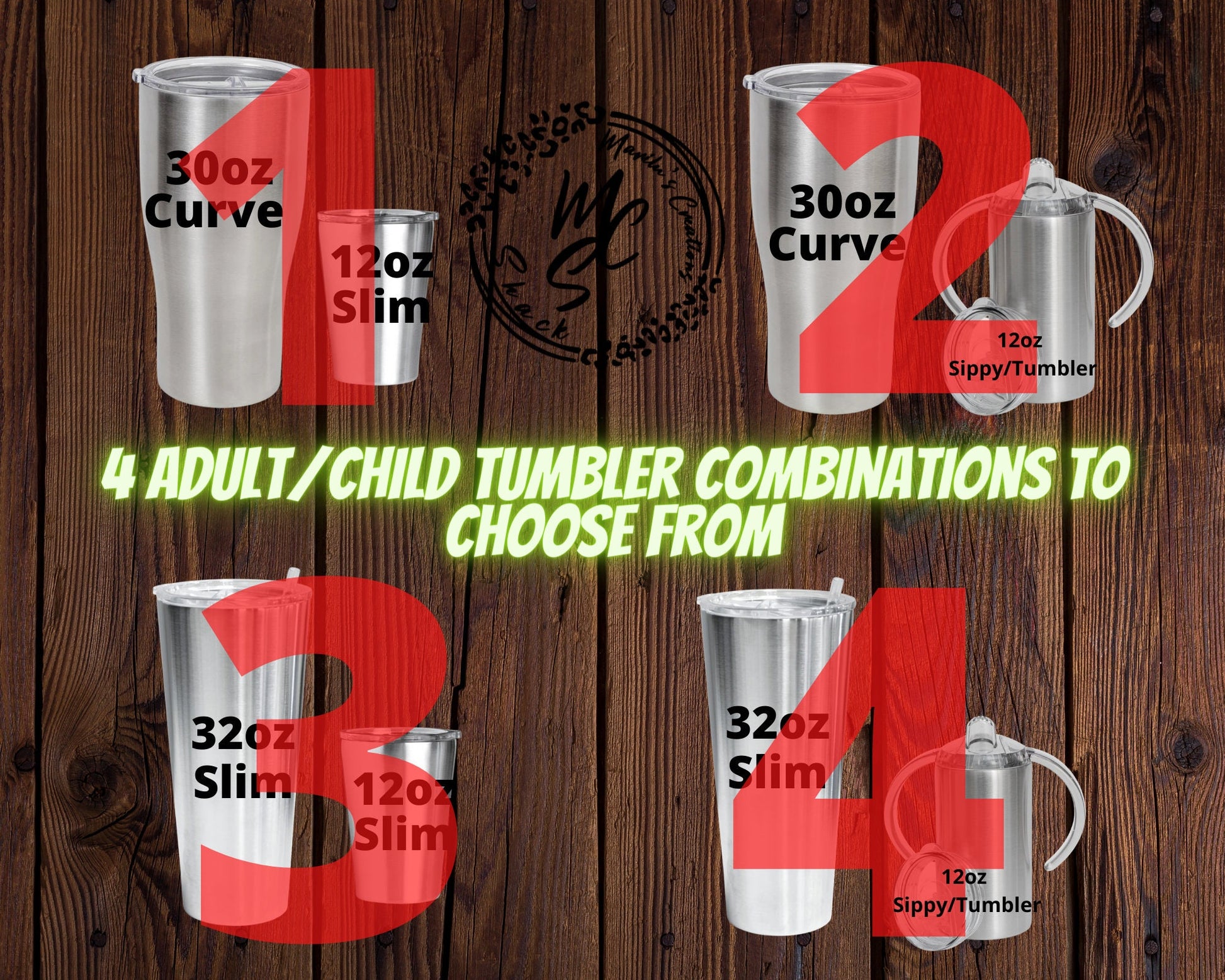 3D Iced Coffee Tumbler: Handmade Stainless Steel Cup with Removable Topper