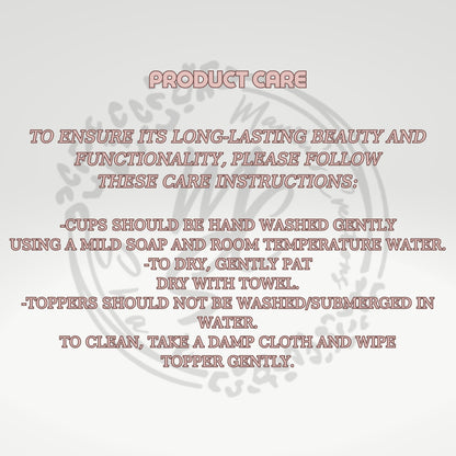 Espresso Macchiato Tumbler: Coffee Swirl, Chocolate Drip, Removable Topper