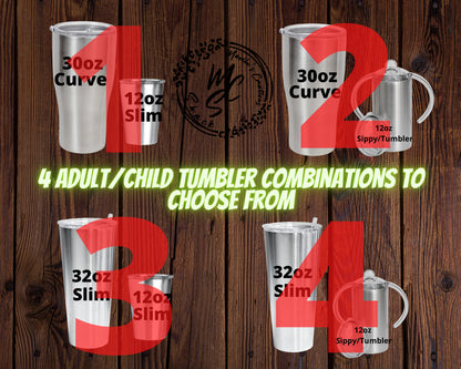 Deer Tumbler (Hunters Tumbler), hand painted wood grain look, gift for him or her