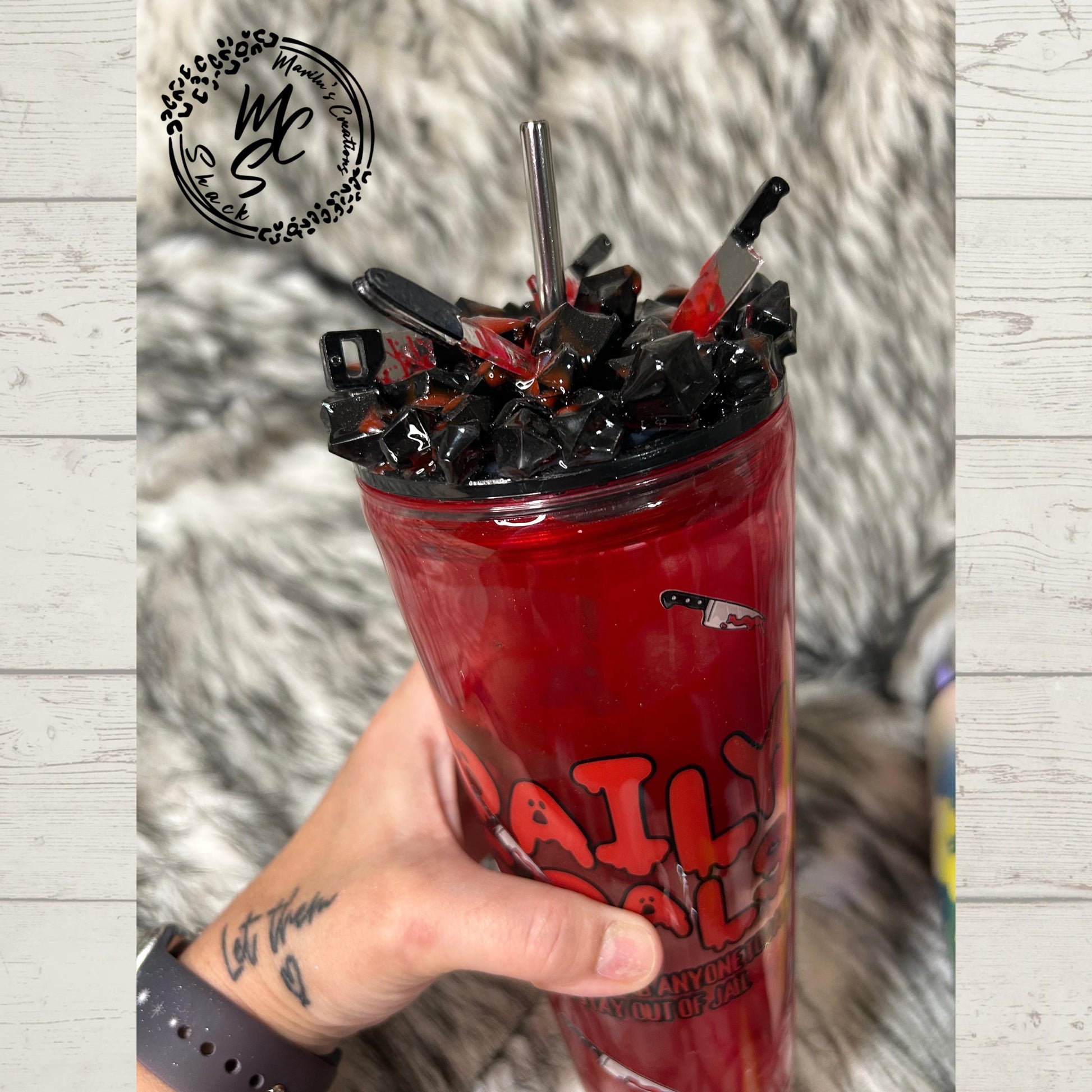 Ready to ship Tumblers, Daily Goals Snowglobe Lava, Donut worry and peace for Unicorn Magical AF tumbler, last minute gifts.