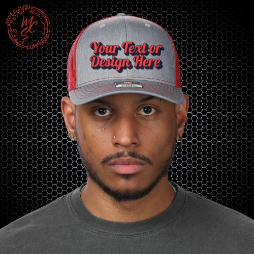 Design Your Own Richardson 112 Trucker Hat | Custom DTF Print | Personalized Snapback