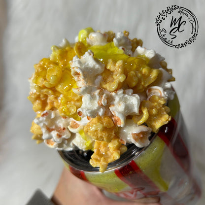 3D Popcorn Tumbler Topper | Magnetic Snack Lid