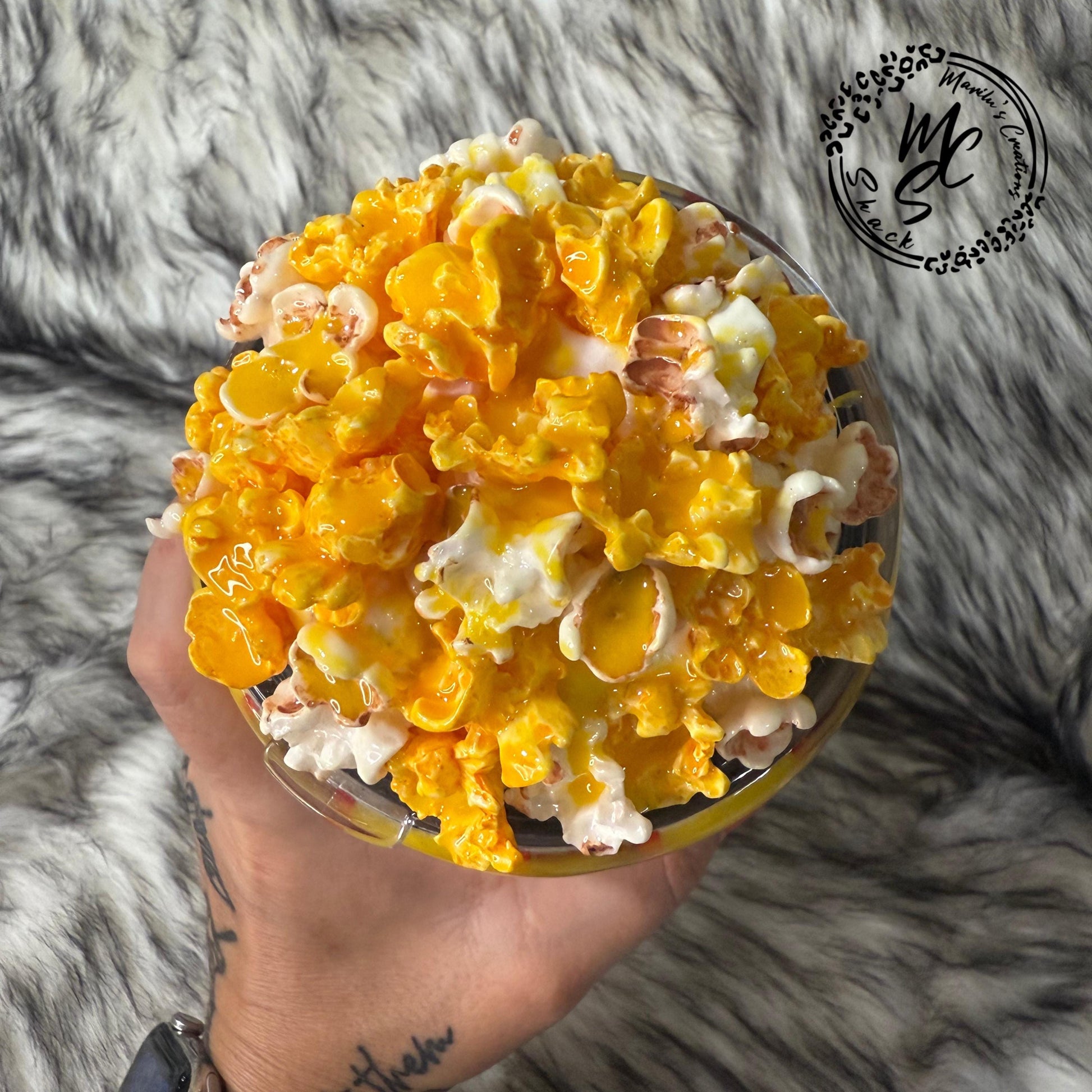 3D Popcorn Tumbler Topper | Magnetic Snack Lid