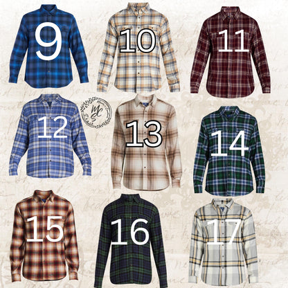 Custom Bleached Distressed Flannel Shirt - One of a Kind Vintage Style