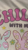 Chillin with My Peeps Shirt, Easter Bunny Shirt, Comfort Colors Graphic Design Shirt, Short Sleeve Shirt, Gift for Easter