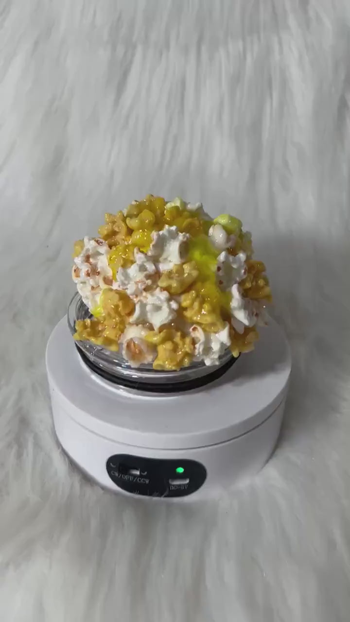 3D Popcorn Tumbler Topper | Magnetic Snack Lid