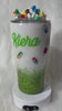 LPN Tumbler with 3D Pills Topper: Glitter Nurse Cup