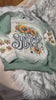 Boho Sunflower Sweatshirt: Western Floral Crewneck