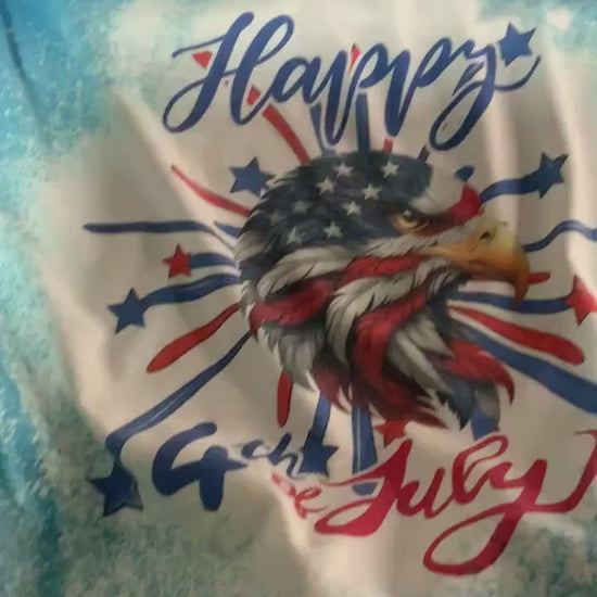 4th of July Shirt, Patriotic T-Shirt, USA Eagle Shirt, Independence Day Shirt, American Pride Tee, Short Sleeve Freedom Shirt