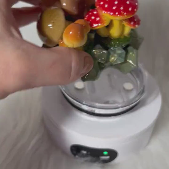 Mushrooms Tumbler Topper, 3d fake mushrooms removable toppers and lid for tumblers. Nature topper replacement lid. Tumbler top.