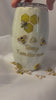 3D Bee Tumbler: Honeycomb Glitter Stainless Steel Cup