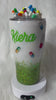 LPN Tumbler with 3D Pills Topper: Glitter Nurse Cup