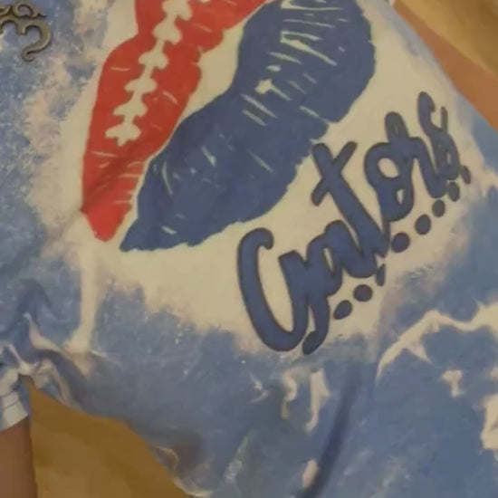 Custom Bleached Distressed T-Shirt: Personalized Graphic Tee