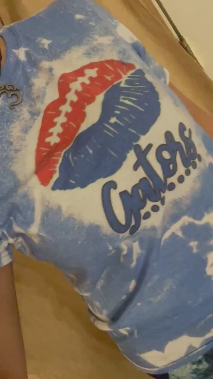 Custom Bleached Distressed T-Shirt: Personalized Graphic Tee