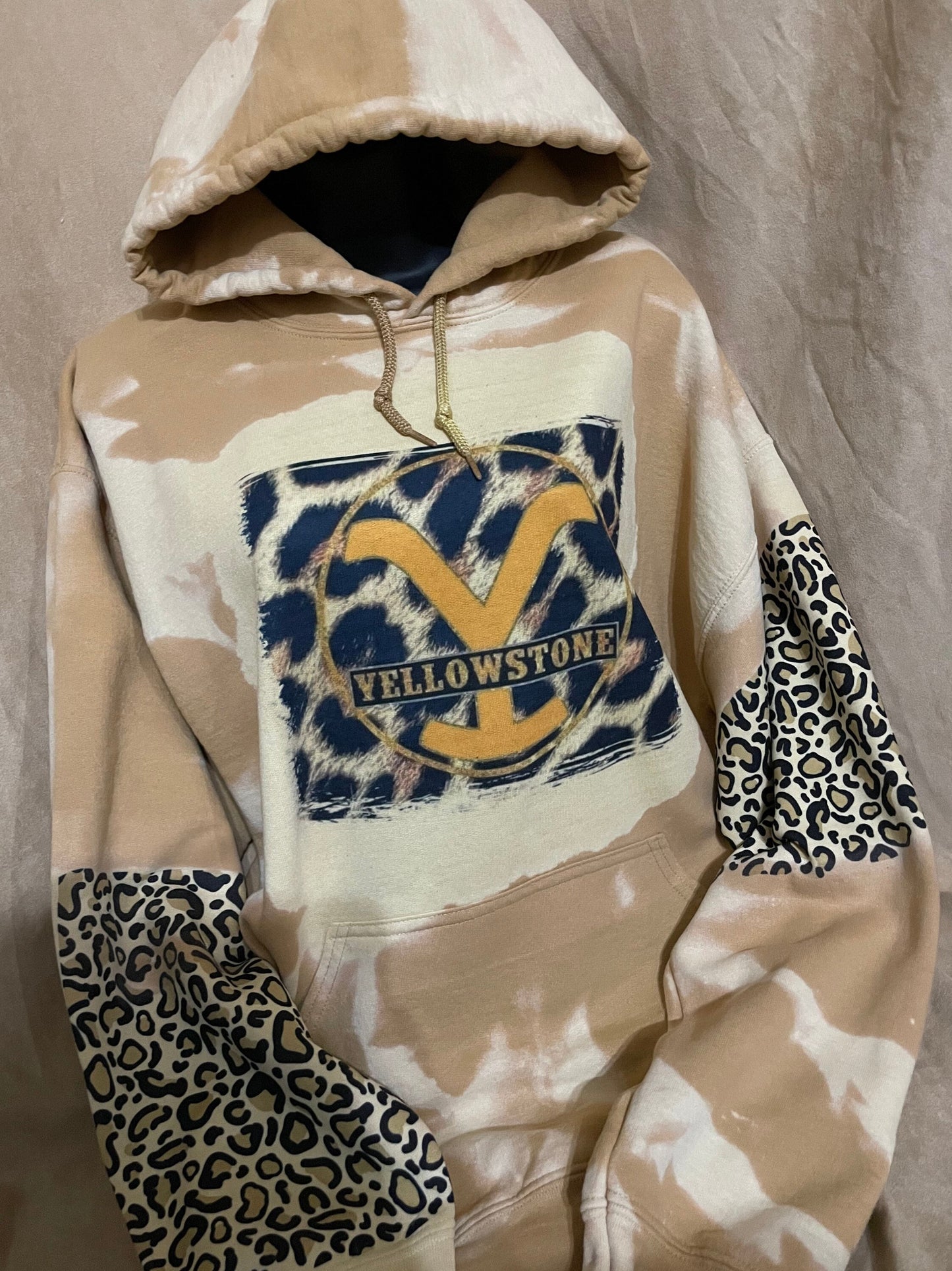 Bleached Hoodie (Yellowstone)