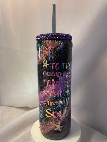 Mermaid 3D Custom Tumbler