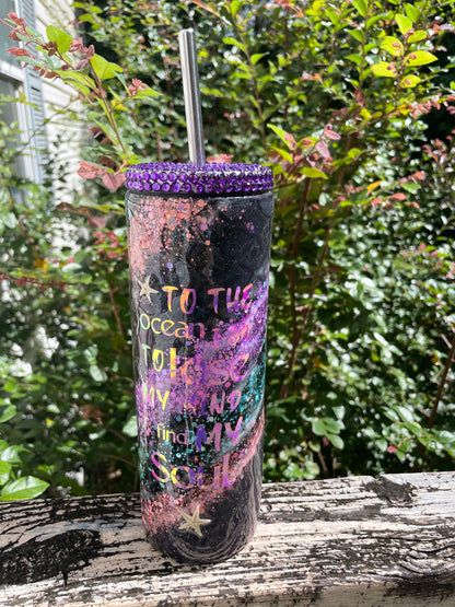 Mermaid 3D Custom Tumbler