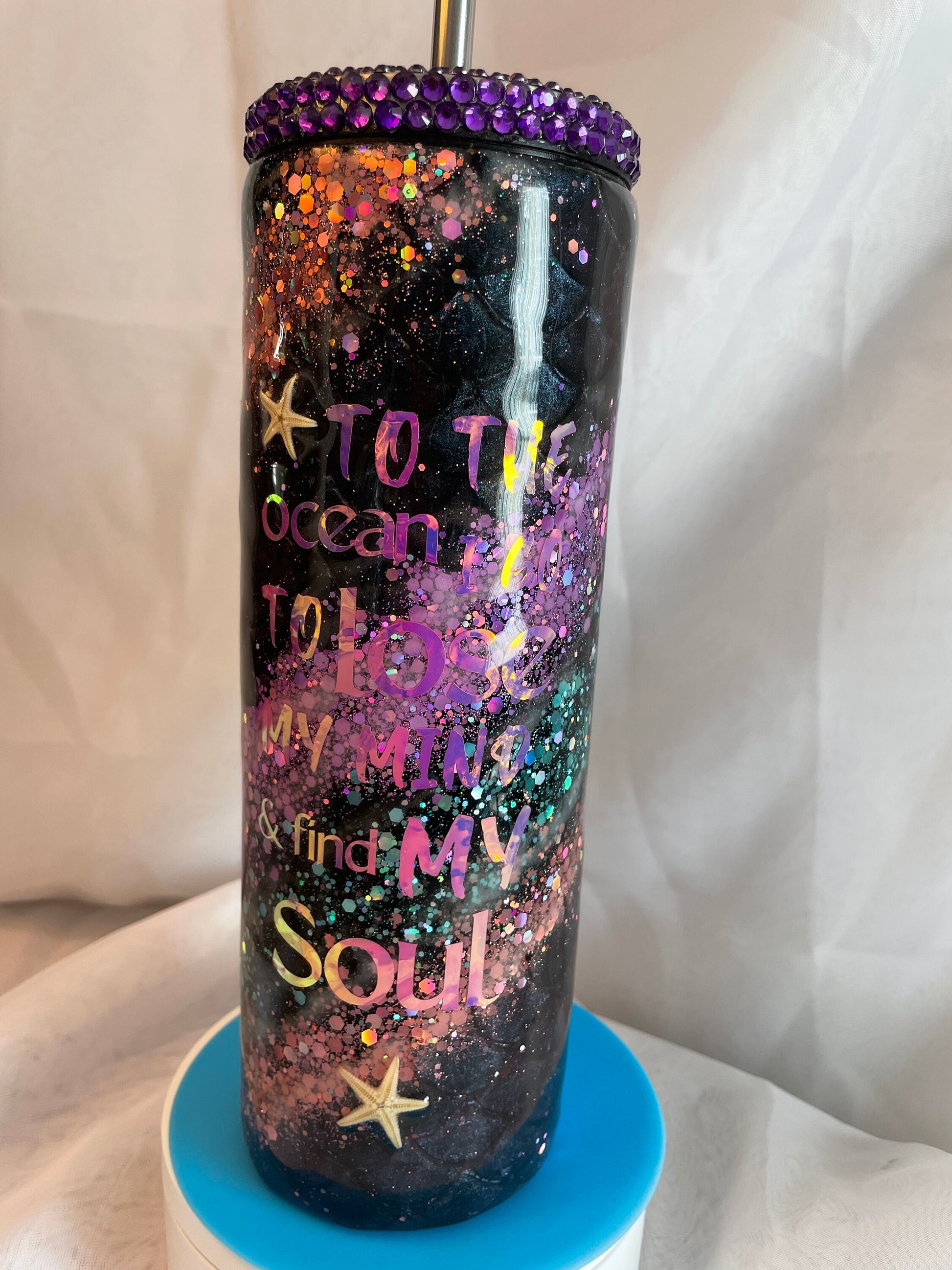 Mermaid 3D Custom Tumbler
