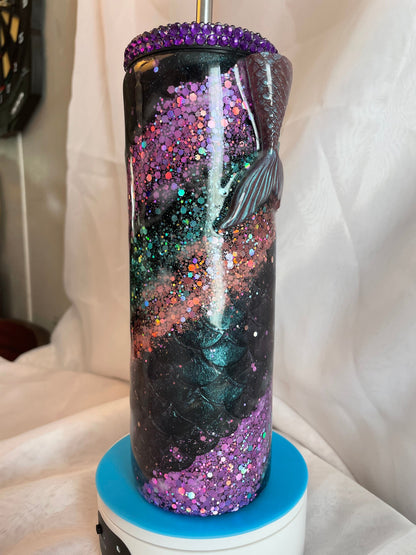 Mermaid 3D Custom Tumbler