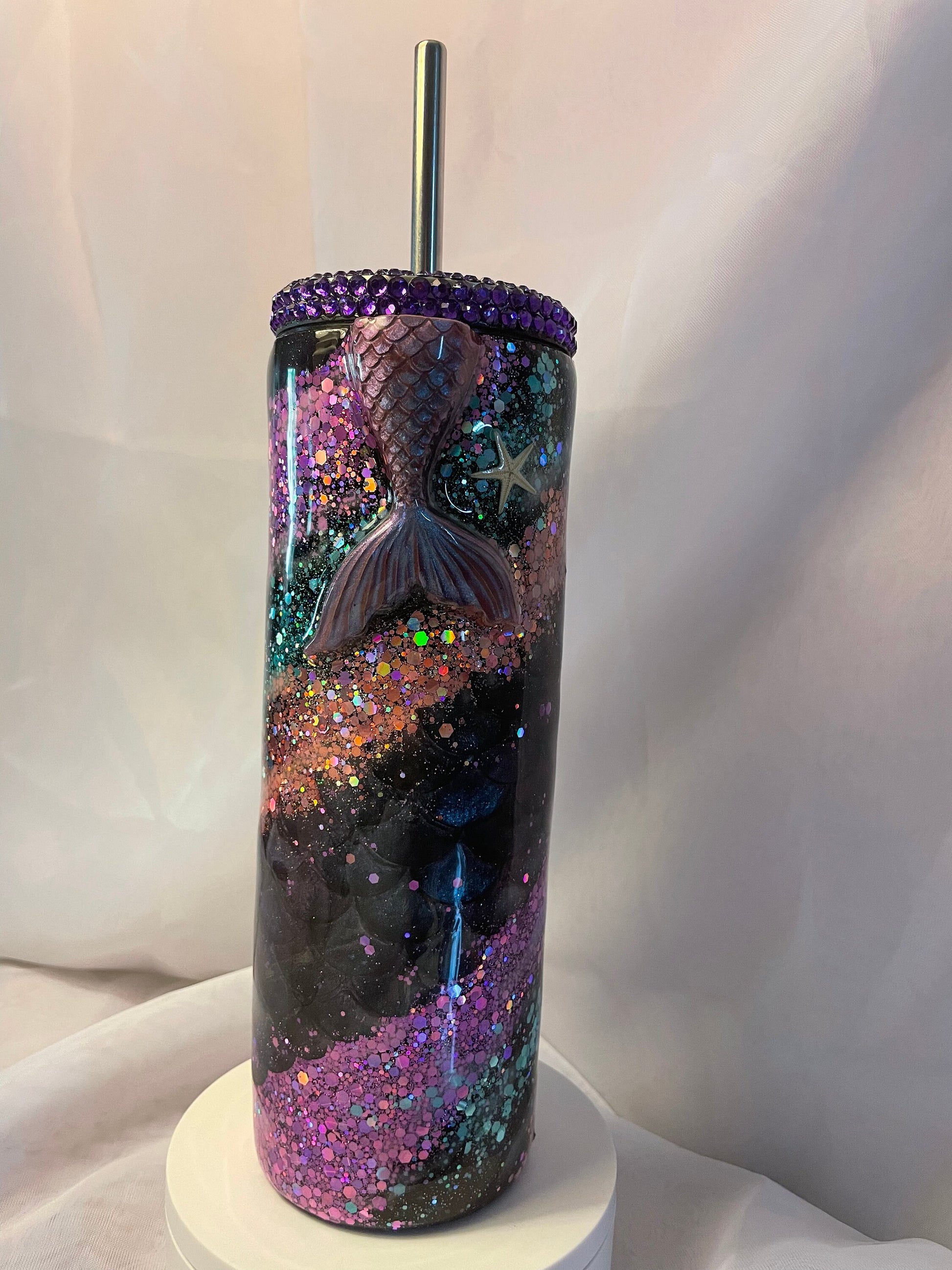 Mermaid 3D Custom Tumbler