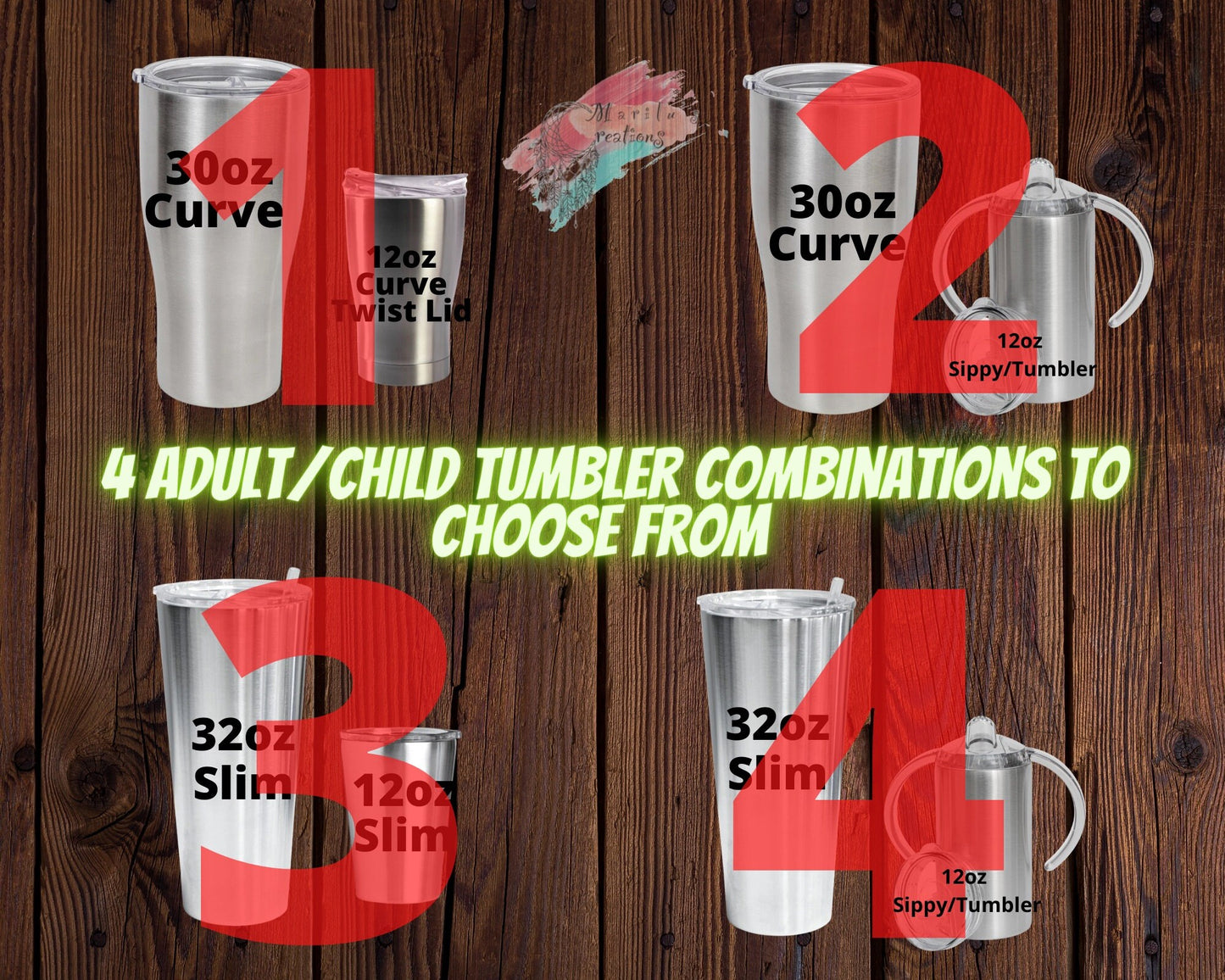 Mermaid 3D Custom Tumbler