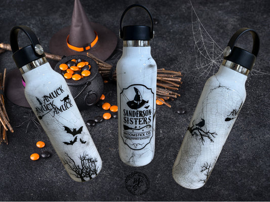 Halloween Witches Tumbler. Amuck, Broomstick Co.