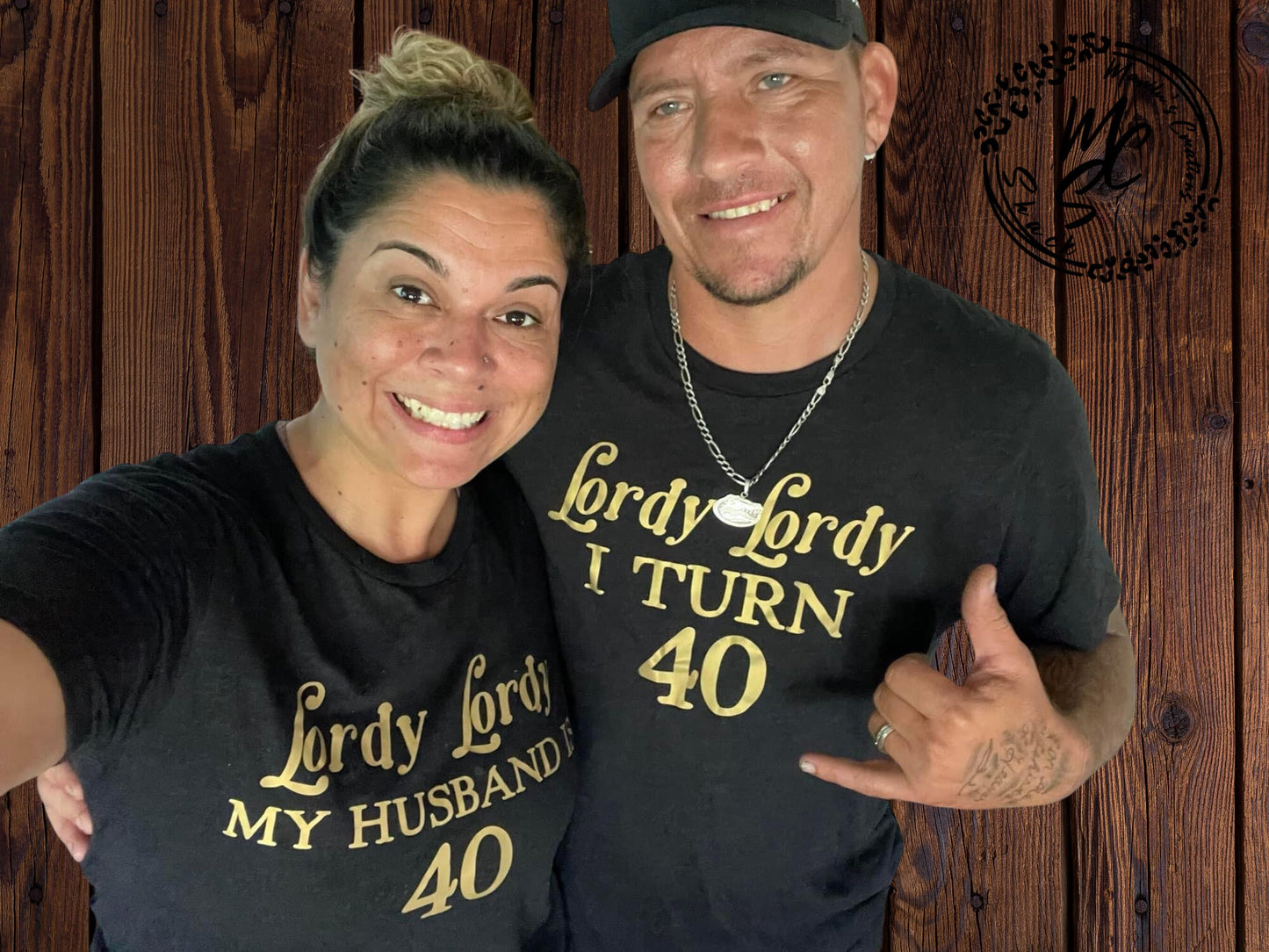 Lordy Lordy birthday t-shirt, customize it with any number (age) you’ll like, Lordy Lordy I turn 40 black with gold super soft tee.